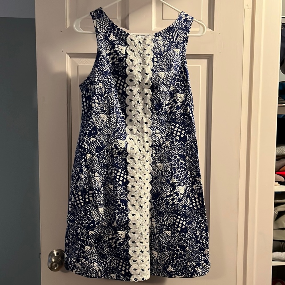 Blue & White Lilly Pulitzer for Target Dress - Size 8